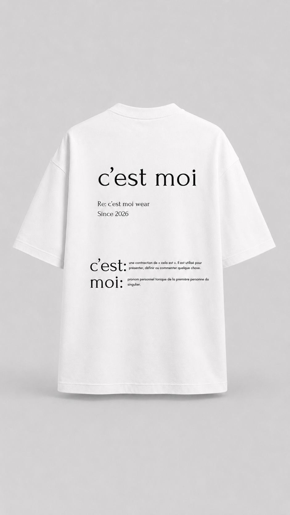 c’est moi