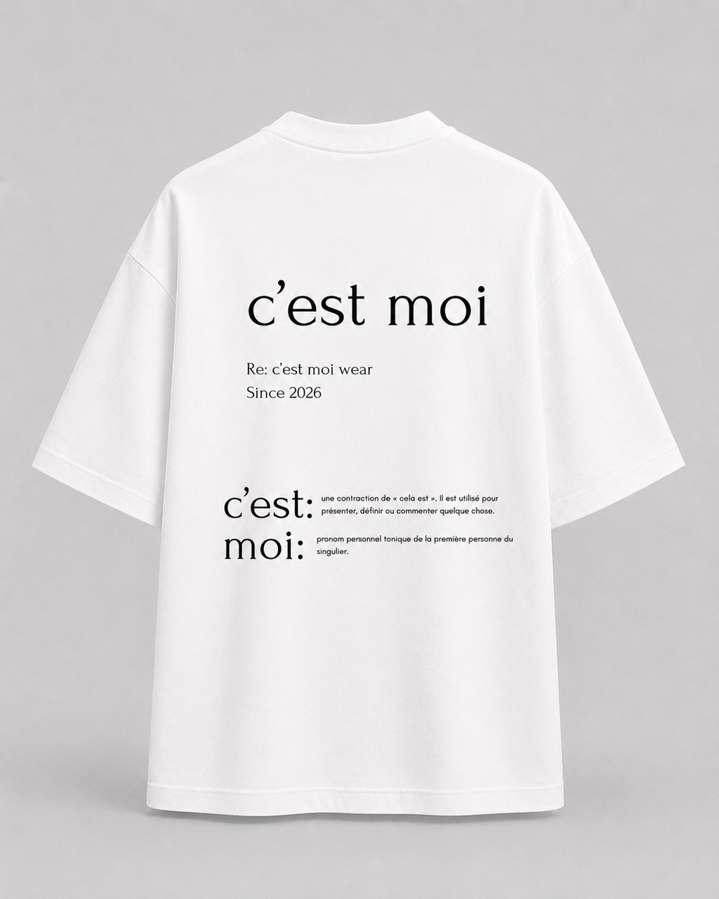 c’est moi
