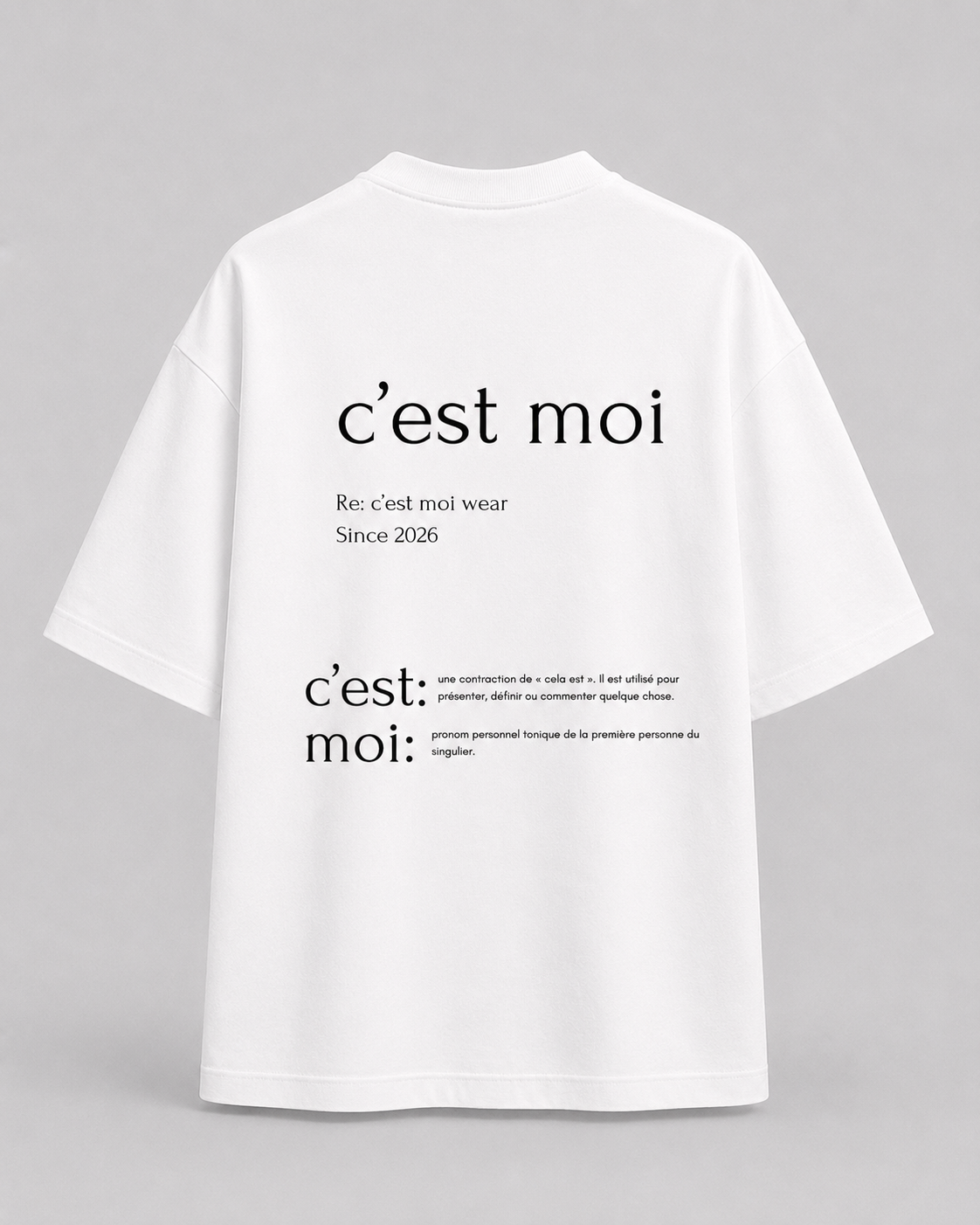 c’est moi